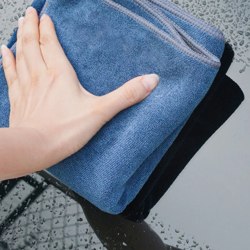 Microfibre Highly Absorbent Towel Multi-purpose Short Pile Car Detailing and Polishing Cloth Car Cleaning Accessories