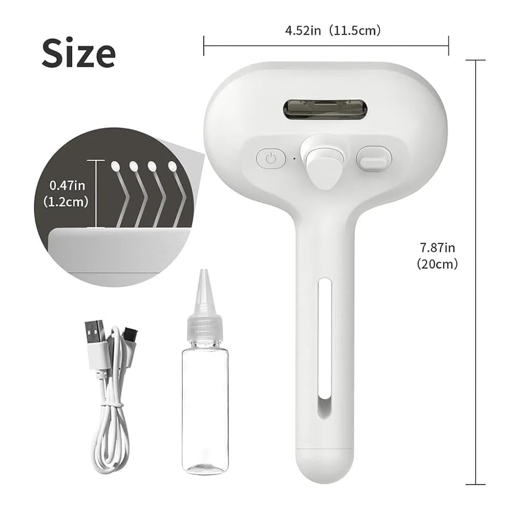 Pet hair removal tool