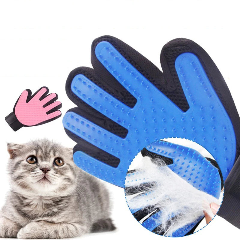 Multicolor Silicone Pet Gloves Cat Dog Hair Removal Dog Supplies Comb Hair Removal Brush Rubber Sticky Hair Gloves