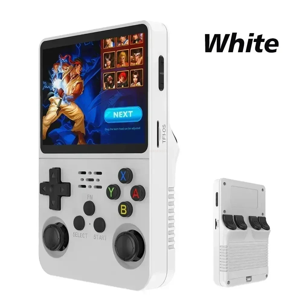 R36S Retro Handheld Game Console Linux System Portable Classic Games Pocket Game Video Players 3.5Inch IPS Screen 64GB Boy Gift