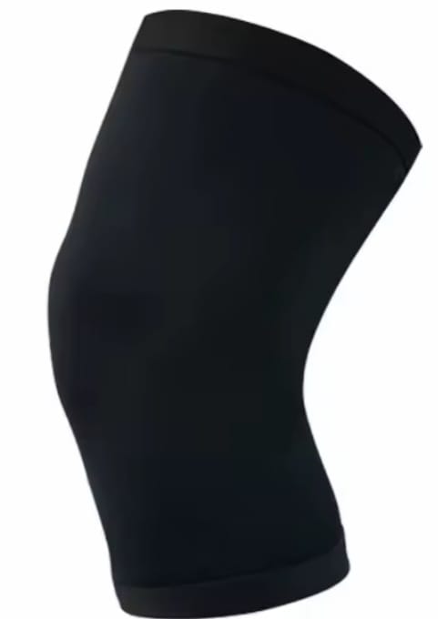 GOBYGO 1Pcs Basketball Sports Knee Pads Elastic Knitted Compression Leg Warmers Outdoor Running Cycling Mountaineering Men Women