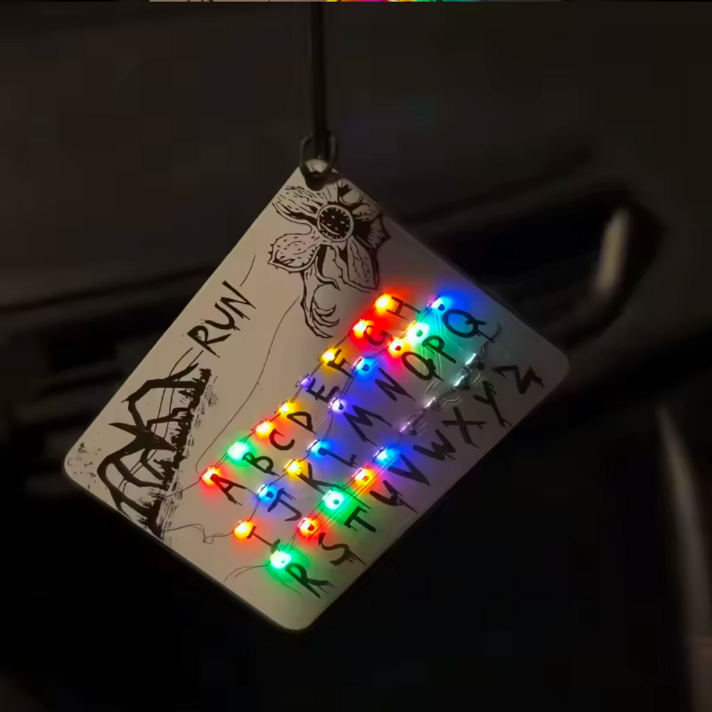 Stranger Things Movie Merchandise Card Light