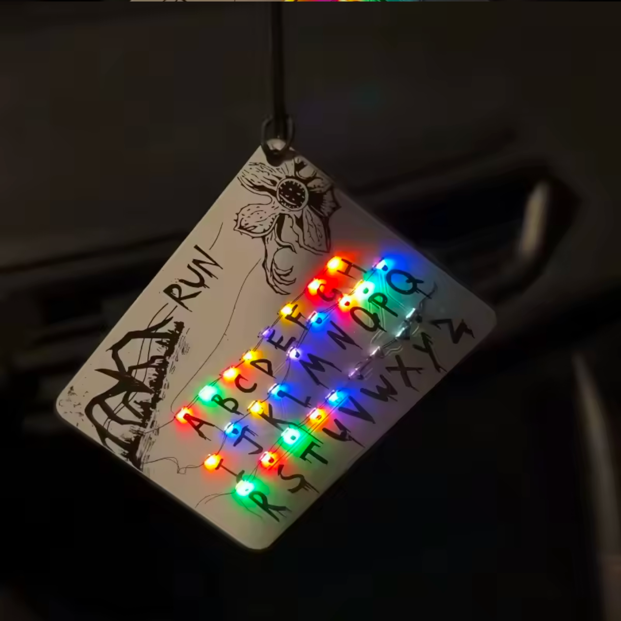 Stranger Things Movie Merchandise Card Light