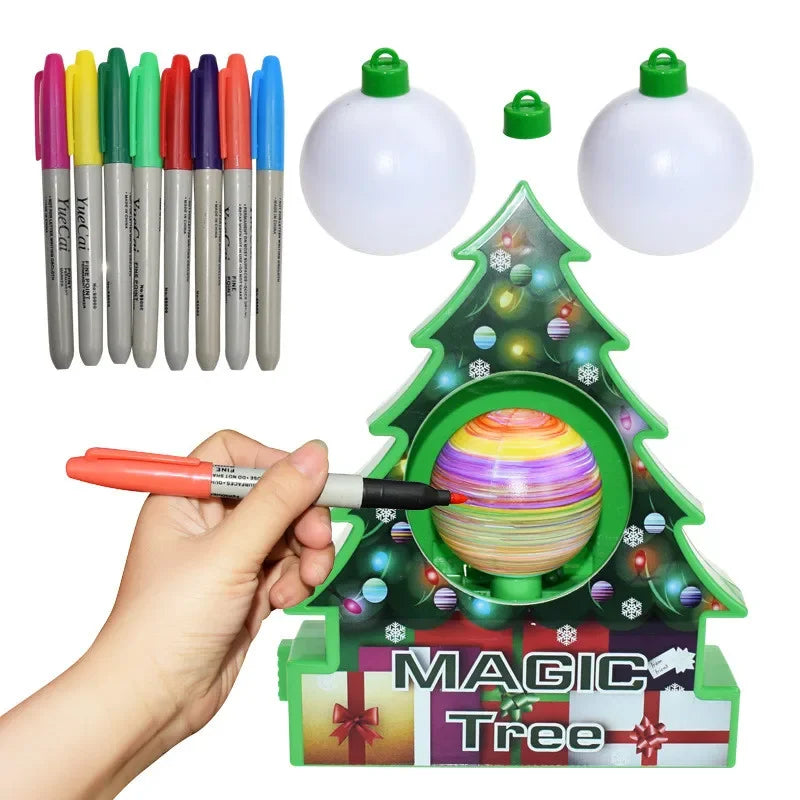 Christmas Tree DIY Ornament Decorating spinner