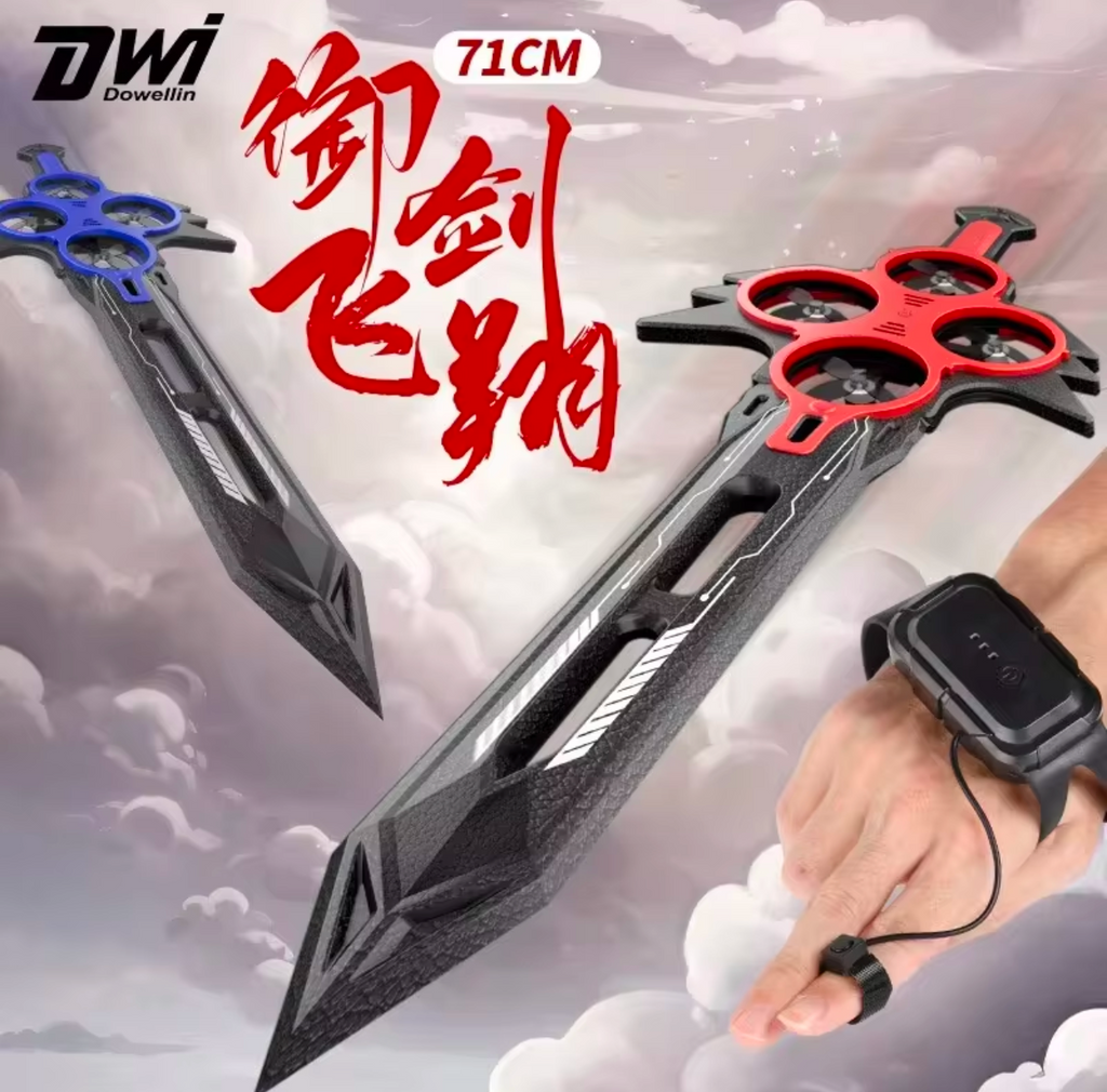 Hand-Gesture Controlled Flying Sword