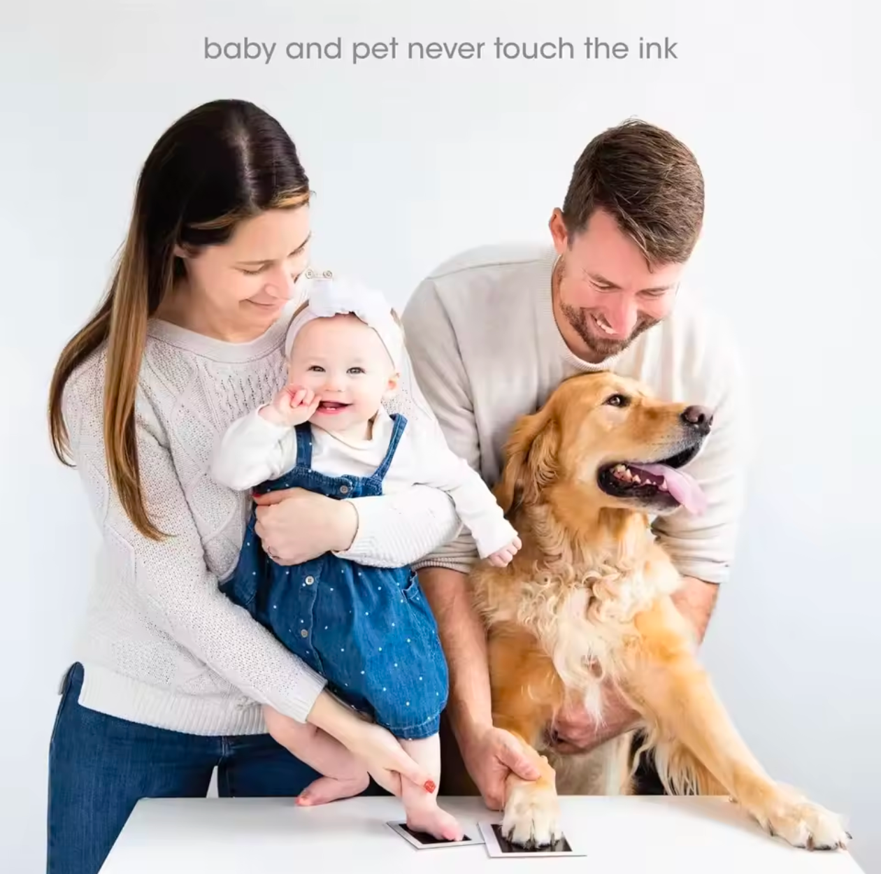 Pet Paw Print Kit With 1 Ink Pad & 2 Imprint Cards