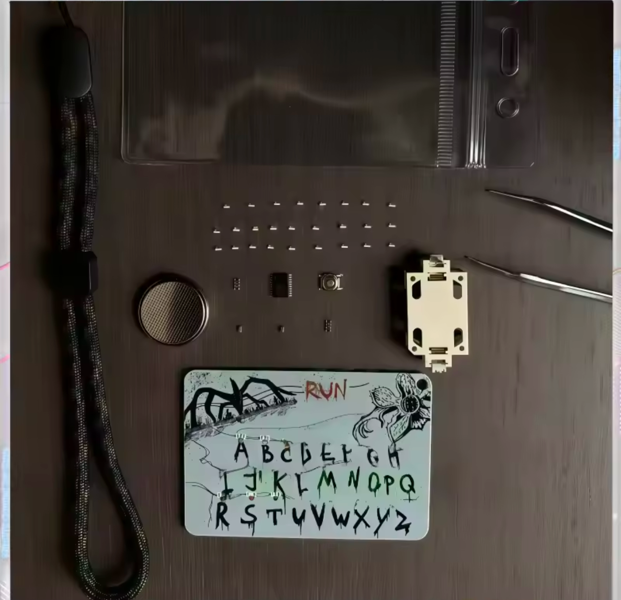 Stranger Things Movie Merchandise Card Light