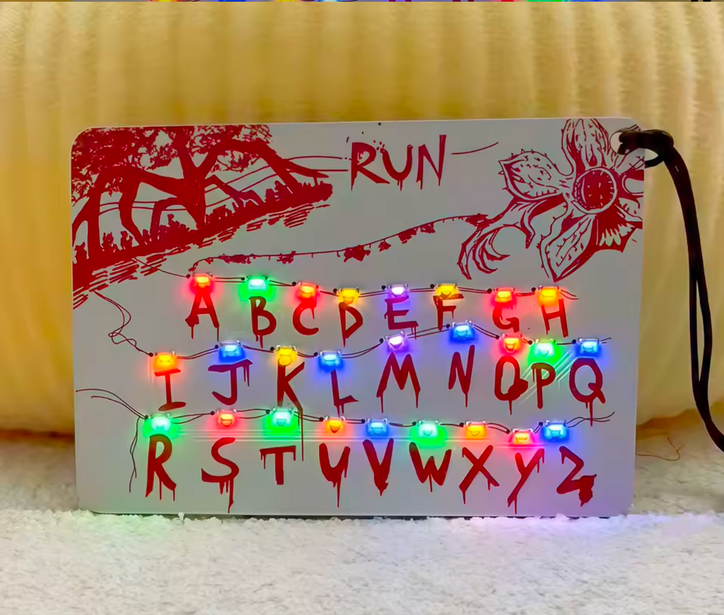 Stranger Things Movie Merchandise Card Light